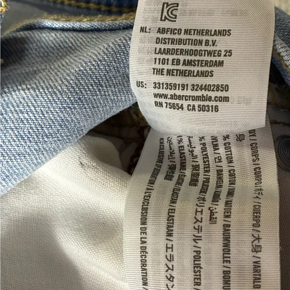 Hollister Skinny Epic Flex Blue Jeans Size 28x28 - Picture 8 of 13